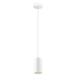 Pendelleuchte ASTO TUBE, IP20, zylindrisch, 1-flammig, 1x GU10 max. 10W, weiß