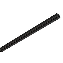 3-Phasen HV-Einbauschiene S-TRACK PHASE & DALI, IP20, 230V AC, DALI steuerbar, 200cm, schwarz