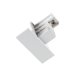Zubehör für 3-Phasen Einbauschiene S-TRACK PHASE & DALI - Endkappe, Polycarbonat (PC), weiß
