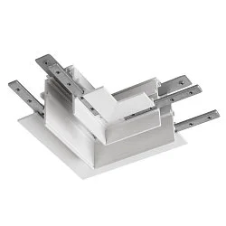 L-Verbinder für Einbauschiene TRACK 48V, mechanisch, rechts, IP20, weiß