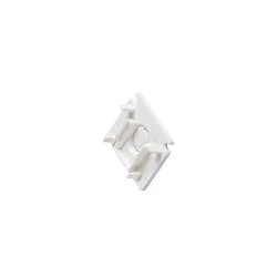 end cap TRACK 48V standard, for surface-mounted track, white