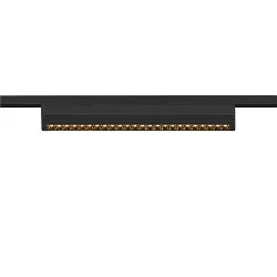 LED Spot IN-LINE 46 TRACK 48V, Darklight Reflector, 35°, 14W, CRI90, Move DALI, IP20, 3000K, 1230lm, schwarz/schwarz