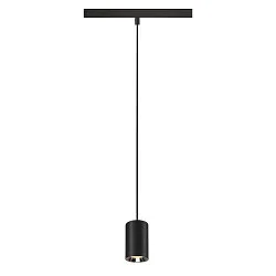 LED Pendelleuchte NUMINOS® XS TRACK 48V, 55°, 8,7W, CRI90, DALI, IP20, 2700K, 670lm, schwarz/chrom