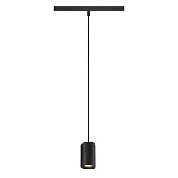 LED Pendelleuchte NUMINOS® XS TRACK 48V, 55°, 8,7W, CRI90, DALI, IP20, 3000K, 690lm, schwarz/schwarz