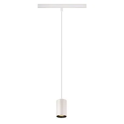 LED Pendelleuchte NUMINOS® XS TRACK 48V, 55°, 8,7W, CRI90, DALI, IP20, 3000K, 690lm, weiß/schwarz