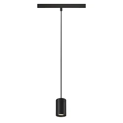 LED Niedervolt-Schienen Pendelleuchte NUMINOS® XS, 48V, 8.7W 4000K 40°, DALI 2 dimmbar, matt schwarz