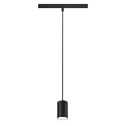 pendant luminaire NUMINOS® XS 48V 55° for VDU workstation, DALI controllable IP20, black matt dimmable