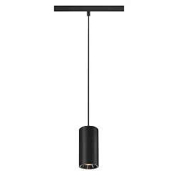 LED Pendelleuchte NUMINOS® S TRACK 48V, 20°, 16W, CRI90, DALI, IP20, 2700K, 960lm, schwarz/chrom