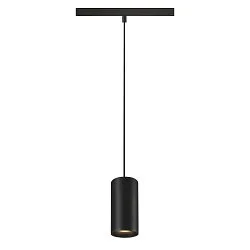 LED Pendelleuchte NUMINOS® S TRACK 48V, 20°, 16W, CRI90, DALI, IP20, 3000K, 1060lm, schwarz/schwarz