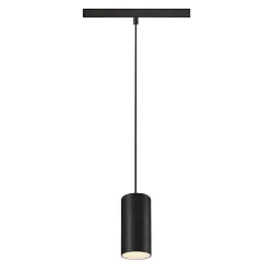 LED Pendelleuchte NUMINOS® S TRACK 48V, 20°, 16W, CRI90, DALI, IP20, 3000K, 1120lm, schwarz/weiß