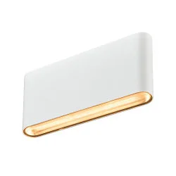 outdoor wall luminaire OVAL 18 WL IP65, white