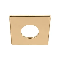 Abdeckung UNIVERSAL DOWNLIGHT, für Downlight IP65, eckig, gold matt