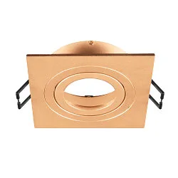 Deckeneinbauring NEW TRIA® 75, quadratisch, IP20, roségold