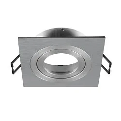 Deckeneinbauring NEW TRIA® 75, quadratisch, IP20, aluminium