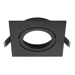 recessed ceiling ring NEW TRIA® 95 square, black
