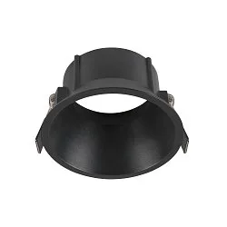 recessed ceiling ring NEW TRIA® 95 round, low, black