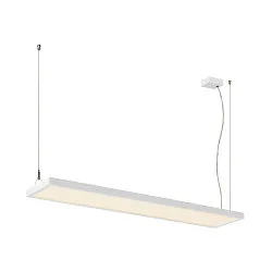 LED Pendelleuchte WORKLIGHT PRO 120, 80° - 115°, 120cm, 50W, 4000K, 6100lm, IP20, DALI dimmbar, weiß
