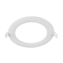 Abdeckung für Deckeneinbauleuchte DOWNLIGHT V 150, Ø 16.8cm / 2.5cm, flach, weiß