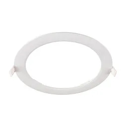 Abdeckung für Deckeneinbauleuchte DOWNLIGHT V 200, Ø 21.4cm / 2.5cm, flach, weiß