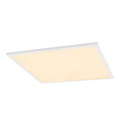 LED Einlege-Deckenleuchte PANEL V 600 ON-OFF, IP54 IK03, 59.5cm, 34W 3000/4000K (CCT Switch), CRI 80, schaltbar, 85°, UGR<19