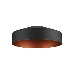 Leuchtenschirm LALU® TETRA 14 MIX&MATCH, H:4,9 cm, schwarz/bronze