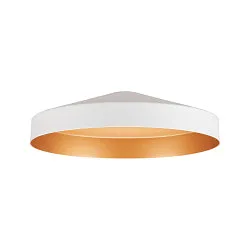 Leuchtenschirm LALU® TETRA 24 MIX&MATCH, H:6,7 cm, weiß/gold