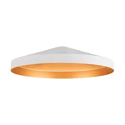 Leuchtenschirm LALU® TETRA 36 MIX&MATCH, H:8,9 cm, weiß/gold