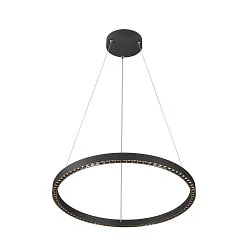 LED Pendelleuchte ONE CUBE, Ø 80,5cm, 54W, 4000K, 4300lm, IP20, DALI dimmbar, schwarz