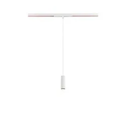 LED Pendelleuchte LALU® MIX&MATCH Base, 48V, 150cm, 8W, 3000K, 700lm, IP20, dimmbar, weiß