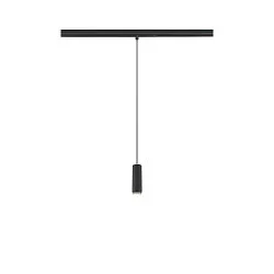 LED Pendelleuchte LALU® MIX&MATCH Base, 48V, 150cm, 8W, 3000K, 700lm, IP20, dimmbar, schwarz