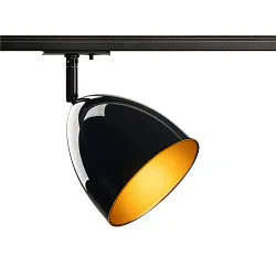 1-Phasen Strahler PARA CONE 14, GU10, IP20, dreh-/schwenkbar, schwarz/gold