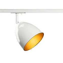 1-phase spot PARA CONE 14 swivelling, rotatable GU10 IP20, white, lacquered dimmable