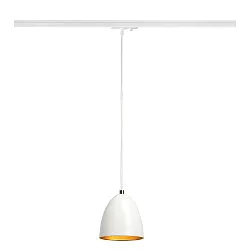 1-phase pendant luminaire PARA CONE 14 GU10 IP20, white, lacquered dimmable