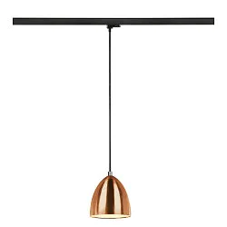 3-Phasen Pendelleuchte PARA CONE 14, IP20, GU10, kupfer