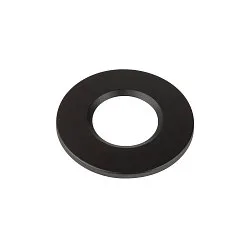 Abdeckung für LED Einbauleuchte UNIVERSAL DOWNLIGHT PHASE, IP65 (Outdoor + Indoor), rund, starr, schwarz