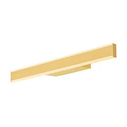 LED Wandaufbauleuchte ONE LINEAR 50 PHASE, Up/Down, IP44, 52.2cm, 14W 2700/3000K (CCT Switch), CRi >90, dimmbar, messing