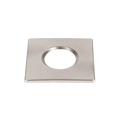 Abdeckung für LED Einbauleuchte UNIVERSAL DOWNLIGHT PHASE, IP65 (Outdoor + Indoor), quadratisch, starr, aluminium