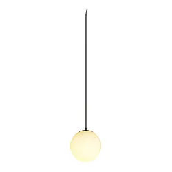 pendant luminaire SUN 20 with open cable, ball shaped E27 IP20, dimmable