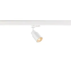 3-Phasen-Strahler PURI 2.0 TUBE, GU10 max. 6W, drehbar und schwenkbar, weiß