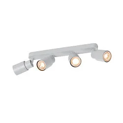 Wand- und Deckenleuchte PURI 2.0 TUBE, Long, 4x GU10 max. 6W, grau