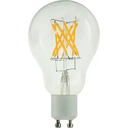 LED Filament-Reflektorlampe A60 Crossed PHASE, GU10, 6.5W 2700K, dmmbar