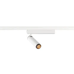 LED 1-Phasen-Strahler GRIP! S PHASE, zylindrisch, 11W 2700K 29°, CRi >90, dimmbar, schwenkbar, weiß / schwarz