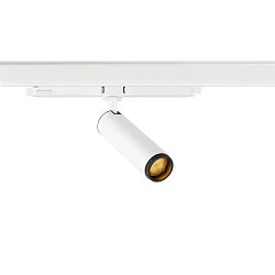 LED 3-Phasen-Strahler GRIP! M DALI, 20W 3000K 42°, CRi >90, UGR <19, DALI/Touch dimmbar, schwenkbar, weiß / schwarz