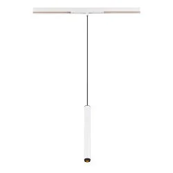 LED Pendelleuchte GRIP! S, 48V, 2000-3000K 29°, DALI steuerbar, Dim-to-Warm, weiß / schwarz