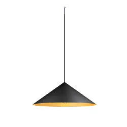 pendant luminaire MAGICO 55 E27 IP20, black matt dimmable