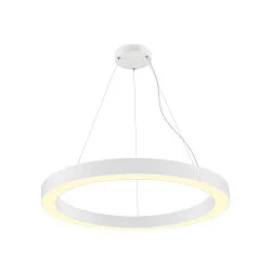 LED Pendelleuchte MEDO® RING 90 PHASE, 43W 3000/4000K (CCT Switch) 5000/5300lm 110°, CRi >90, dimmbar, weiß
