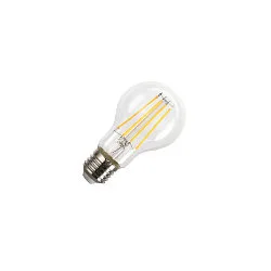 LED Filament Birnenform A60, E27, 8W 3000K 810lm 280°, CRi >80, schaltbar, klar