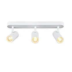 LED Wand- und Deckenleuchte NOBLO® TRIPLE PHASE DTW, IP20, 22W 2000-3000K 1360lm 36°, Dim-to-Warm, weiß