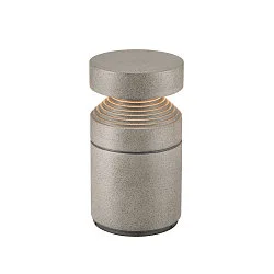 LED Outdoor Pollerleuchte CONCRETE POLE 35, PHASE, 15W, 2700K, 600lm, IK06, IP65, grau