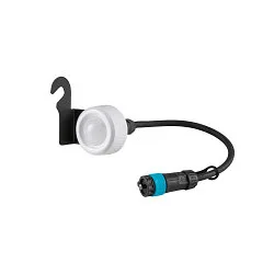 Zubehör für FLOODLIGHT C - PIR Sensor, IP65, 12-24V DC / DIM 0-10V, mit Anschlusskabel inkl. IP-Verbinder, PC-Kunststoff